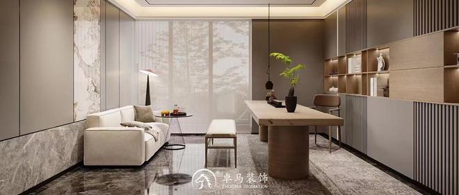 南宫28相信品牌的力量贸易装修：卓马打造贸易空间的本性化与功用化并重(图2)